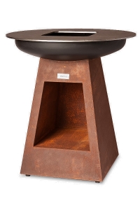 Obrázok pre Záhradný gril OnFire s výklenkom na drevo 100 cm - corten