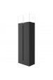 Obrázok pre Voľne stojaci biokrb ROMEO čierny 359x1136mm