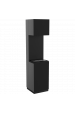 Obrázok pre Voľne stojaci biokrb SIERRA čierny 408x1700mm