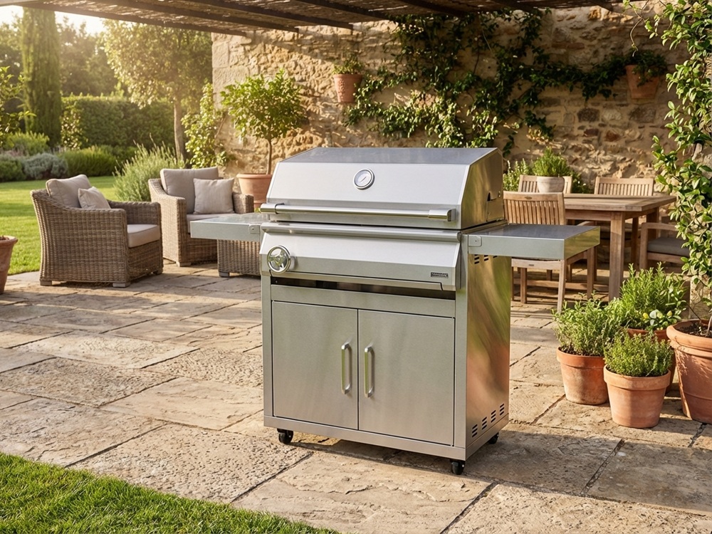 grily na uhlie a pelety