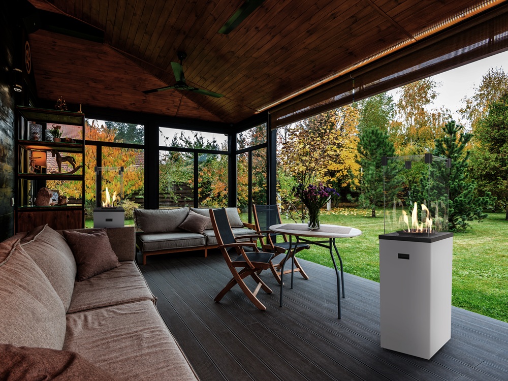 záhradné plynové ohrievače