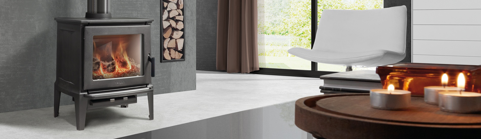 Kvalitne liatinové krbové kachle e30S