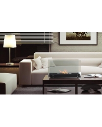 Voľne stojaci biokrb HOTEL čierny 700x400mm Obrázok pre Voľne stojaci biokrb HOTEL čierny 700x400mm