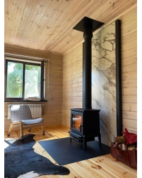 Obrázok pre Liatinové kachle E-30 S s ohniskom z bielej liatiny