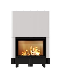 Obrázok pre Krbová vložka ZIBI ECO s výsuvným otváraním dvierok