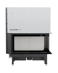 Obrázok pre Krbová vložka NADIA 14 BS pravé presklenie s výsuvnym otváraním dvierok