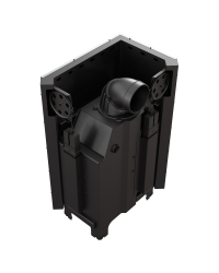 Krbová vložka MBM 10 BS ľavé presklenie s výsuvným otváraním dvierok Obrázok pre Krbová vložka MBM 10 BS ľavé presklenie s výsuvným otváraním dvierok