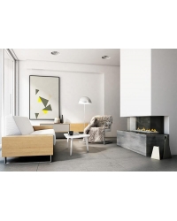 Plynová krbová vložka LEO 100 trojstranné presklenie Obrázok pre Plynová krbová vložka LEO 100 trojstranné presklenie