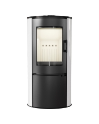 Obrázok pre Krbové kachle KOZA AB s bielymi kachľovými panelmi