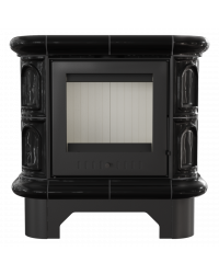 Kachľová piecka WK 440 čierna lesklá Obrázok pre Kachľová piecka WK 440 čierna lesklá