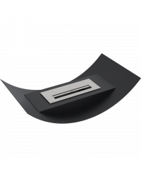 Voľne stojaci biokrb MISA čierny 717x400mm Obrázok pre Voľne stojaci biokrb MISA čierny 717x400mm