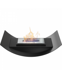 Voľne stojaci biokrb MISA MINI čierny 470x260mm Obrázok pre Voľne stojaci biokrb MISA MINI čierny 470x260mm