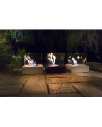 Obrázok pre Voľne stojaci biokrb TANGO 4 biely 400x525mm