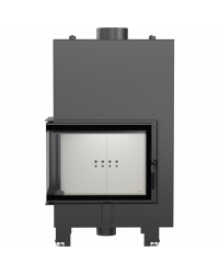 Obrázok pre Teplovodná krbová vložka MBZ 13 BS ľavé presklenie s dochladzovacou špirálou