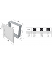 Obrázok pre Mriežka FRESH 17x17 čierno-zlatá
