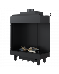 Plynová krbová vložka LEO 76/62 pravé presklenie Obrázok pre Plynová krbová vložka LEO 76/62 pravé presklenie