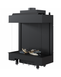 Plynová krbová vložka LEO 76/62 trojstranné presklenie Obrázok pre Plynová krbová vložka LEO 76/62 trojstranné presklenie