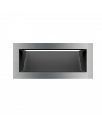 Mriežka LUFT 90×200 nerezová 45S SF - plytká Obrázok pre Mriežka LUFT 90×200 nerezová 45S SF - plytká