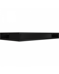 Obrázok pre Rohová mriežka LUFT 400x800x90 pravá čierna 45S