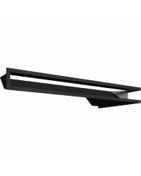 Obrázok pre Rohová mriežka LUFT 800x400x90 ľavá čierna 45S