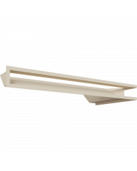 Obrázok pre Rohová mriežka LUFT 800x400x90 ľavá krémová 45S