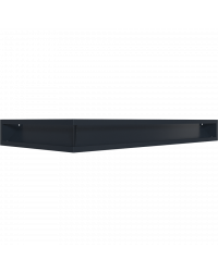 Obrázok pre Rohová mriežka LUFT 400x800x90 pravá grafitová 45S SF - plytká