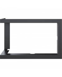 Montážny rámik 90° pre krbové vložky LUCY 14 ľavé presklenie Obrázok pre Montážny rámik 90° pre krbové vložky LUCY 14 ľavé presklenie