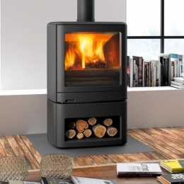 Krbové kachle MQ 33 s podstavcom na drevo Obrázok pre Krbové kachle MQ 33 s podstavcom na drevo