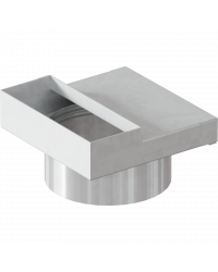 Obrázok pre Externý prívod vzduchu pre krbové vložky SIMPLE S 125 mm