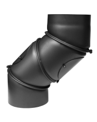 Nastaviteľné koleno PARKANEX 160mm/UNI s čistiacim otvorom Obrázok pre Nastaviteľné koleno PARKANEX 160mm/UNI s čistiacim otvorom