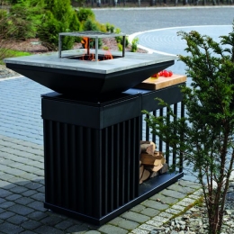 Obrázok pre Ohnisko s grilom QUADRUM HORIZONTAL