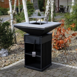Obrázok pre Ohnisko s grilom QUADRUM VERTICAL
