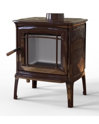 Obrázok pre Liatinové kachle CRAFTSBURY hnedý smalt