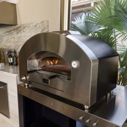 Obrázok pre Pizza pec FUTURO 2 hybrid - silver black 