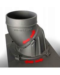 Krbová vložka LUCY 12 SLIM s čiernym ohniskom Obrázok pre Krbová vložka LUCY 12 SLIM s čiernym ohniskom