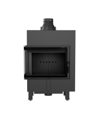 Krbová vložka LUCY 12 SLIM BS ľavé presklenie s čiernym ohniskom Obrázok pre Krbová vložka LUCY 12 SLIM BS ľavé presklenie s čiernym ohniskom