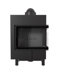 Krbová vložka LUCY 12 SLIM BS pravé presklenie s čiernym ohniskom Obrázok pre Krbová vložka LUCY 12 SLIM BS pravé presklenie s čiernym ohniskom