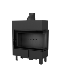 Krbová vložka LUCY 14 SLIM BS pravé presklenie s čiernym ohniskom Obrázok pre Krbová vložka LUCY 14 SLIM BS pravé presklenie s čiernym ohniskom