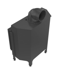 Krbová vložka NADIA 12 s čiernym ohniskom Obrázok pre Krbová vložka NADIA 12 s čiernym ohniskom