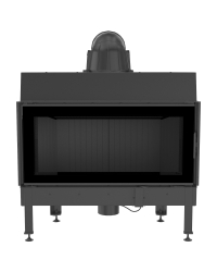 Krbová vložka NADIA 14 s čiernym ohniskom Obrázok pre Krbová vložka NADIA 14 s čiernym ohniskom