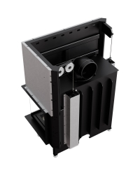 Krbová vložka NADIA 14 BS pravé presklenie s výsuvným otváraním dvierok s čiernym ohniskom Obrázok pre Krbová vložka NADIA 14 BS pravé presklenie s výsuvným otváraním dvierok s čiernym ohniskom