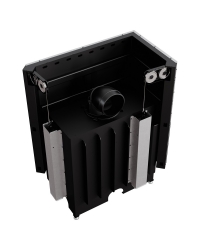 Krbová vložka NADIA 14 BS ľavé presklenie s výsuvným otváraním dvierok s čiernym ohniskom Obrázok pre Krbová vložka NADIA 14 BS ľavé presklenie s výsuvným otváraním dvierok s čiernym ohniskom