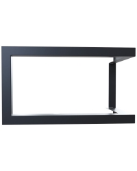 Montážny rámik 90°- 70mm pre krbové vložky NADIA 14 G pravé presklenie Obrázok pre Montážny rámik 90°- 70mm pre krbové vložky NADIA 14 G pravé presklenie