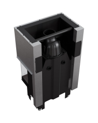 Obrázok pre Krbová vložka NBC 7 trojstranné presklenie s čiernym ohniskom