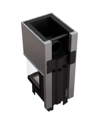 Krbová vložka NBC 8 trojstranné presklenie s čiernym ohniskom Obrázok pre Krbová vložka NBC 8 trojstranné presklenie s čiernym ohniskom