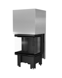 Krbová vložka NBC 9 trojstranné presklenie s čiernym ohniskom Obrázok pre Krbová vložka NBC 9 trojstranné presklenie s čiernym ohniskom