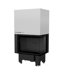 Krbová vložka VN 700/480 pravé presklenie s výsuvným otváraním dvierok s čiernym ohniskom Obrázok pre Krbová vložka VN 700/480 pravé presklenie s výsuvným otváraním dvierok s čiernym ohniskom