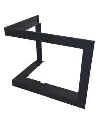 Montážny rámik 90°- 70mm pre krbové vložky VN 610/430 ľavé presklenie Obrázok pre Montážny rámik 90°- 70mm pre krbové vložky VN 610/430 ľavé presklenie