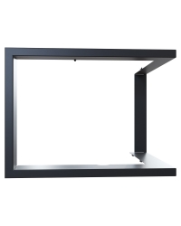 Montážny rámik 90°- 35mm pre krbové vložky VN 610/430 pravé presklenie Obrázok pre Montážny rámik 90°- 35mm pre krbové vložky VN 610/430 pravé presklenie