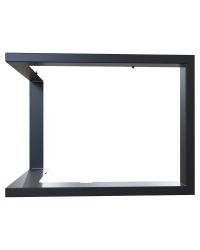 Montážny rámik 90°- 35mm pre krbové vložky VN 610/430 ľavé presklenie Obrázok pre Montážny rámik 90°- 35mm pre krbové vložky VN 610/430 ľavé presklenie